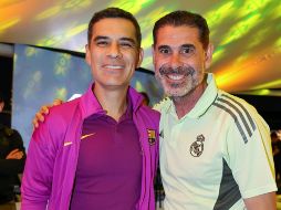 Rafa Márquez y Fernando Hierro. GENTE BIEN JALISCO / Cena de celebración “Copa Leyendas”