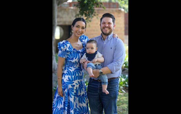 Ana María Núñez, Mariano Bañuelos y Diego Bañuelos. GENTE BIEN JALISCO / C . Jimeno