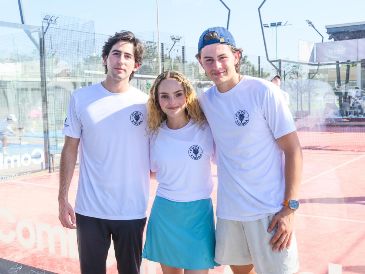 Andrés Paredes, Camila Gómez y Diego Sánchez. GENTE BIEN JALISCO / E. Angulo