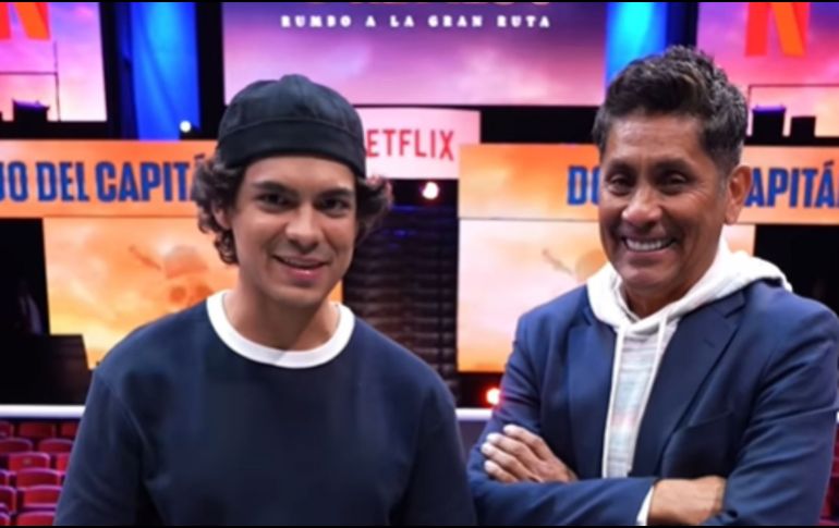 Jorge Campos se unió al actor, Iñaki Godoy, quien interpreta a Monkey D. Luffy en el programa, para crear su propio equipo de futbol 5 con los personajes de la serie. INSTAGRAM/ @netflixlat