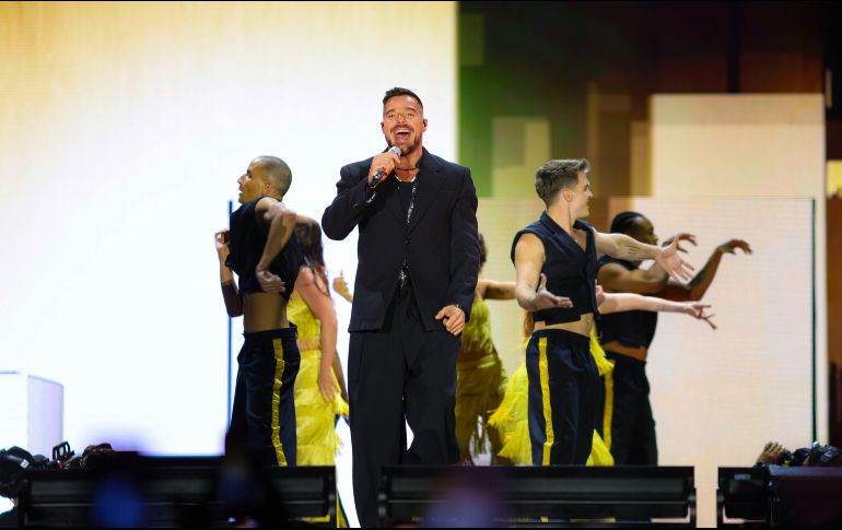 Ricky Martin se entregó al público tapatío con un show lleno de energía, coreografías y efectos visuales durante su presentación en el Estadio Panamericano. EL INFORMADOR/ A. Navarro
