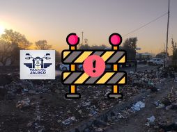 Así avanza el tráfico en la zona del accidente ocurrido en Periférico Sur la mañana de este jueves. ESPECIAL