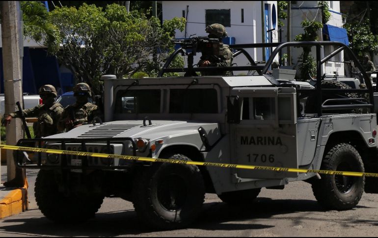De forma preliminar se anunció que 11 presuntos criminales murieron este jueves 19 de marzo durante un operativo de la Marina de México en el estado de Sinaloa, informó el Gobierno Federal. EFE / ARCHIVO