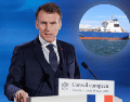 "La posición de Francia es estrictamente defensiva; su objetivo es proteger a nuestros ciudadanos y nuestros intereses", dijo Macron. EFE/O. Matthys