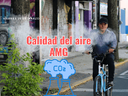 Este viernes 20 de marzo, SEMADET registra mala calidad de aire en Las Pintas con 103 puntos IMECA. EL INFORMADOR / ARCHIVO