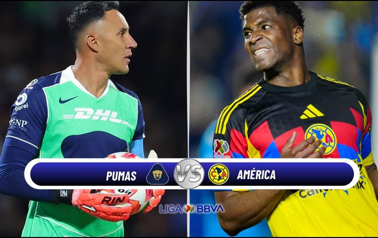 La rivalidad histórica entre estos dos equipos de la Ciudad de México hacen suponer que será un partido en el que ambos equipos buscarán imponer condiciones. ESPECIAL / IMAGO7 y CANVA