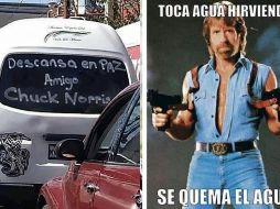Este es el meme que se repitió al infinito en redes sociales sobre Chuck Norris. ESPECIAL