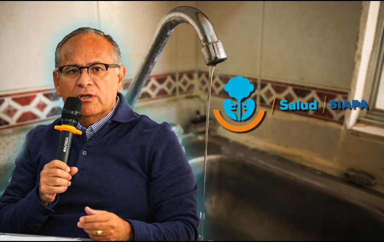 Héctor Raúl Pérez Gómez, secretario de Salud Jalisco, explicó por qué no se considera en este momento emitir una alerta sanitaria por agua turbia en el Área Metropolitana de Guadalajara. EL INFORMADOR / ARCHIVO