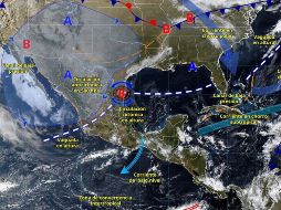 Una circulación anticiclónica mantendrá un ambiente caluroso a muy caluroso en la mayor parte del territorio nacional. ESPECIAL/ SMN.