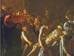 «Esta enfermedad no acabará en la muerte, sino que servirá para la gloria de Dios, para que el Hijo de Dios sea glorificado por ella». WIKIPEDIA/«Resurrección de Lázaro», de Caravaggio