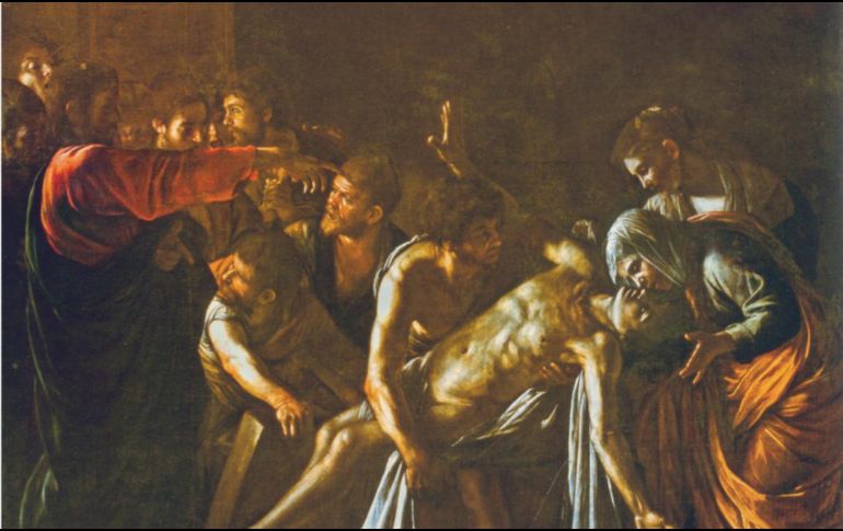 «Esta enfermedad no acabará en la muerte, sino que servirá para la gloria de Dios, para que el Hijo de Dios sea glorificado por ella». WIKIPEDIA/«Resurrección de Lázaro», de Caravaggio