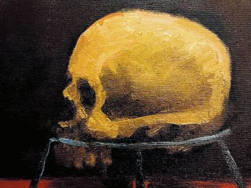 “Muero por ti”. Entre capas de óleo, luz y memoria, esta pintura de Preciado se despliega como un territorio en constante transformación. CORTESÍA