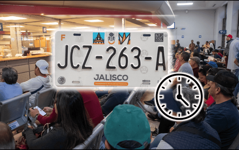 Si realizaste el pago de tu refrendo en 2025, es necesario que agendes tu cita para el canje de placas dentro del plazo indicado por la Secretaría de la Hacienda Pública. ESPECIAL/Gobierno de Jalisco