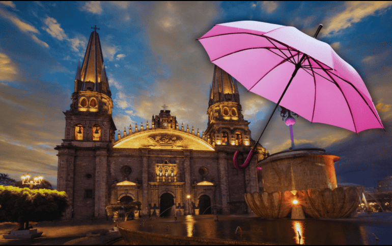 El pronóstico de lluvia para este lunes es del 60 por ciento, pero desaparece para el resto de la semana. El clima puede variar conforme avance el día. ESPECIAL / CANVA