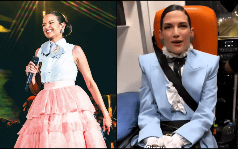 La difusión del video provocó críticas entre usuarios, quienes cuestionaron el uso de un vehículo de emergencia en un contexto no relacionado con atención médica, señalando una posible falta de ética. INSTAGRAM/Natalia Jiménez