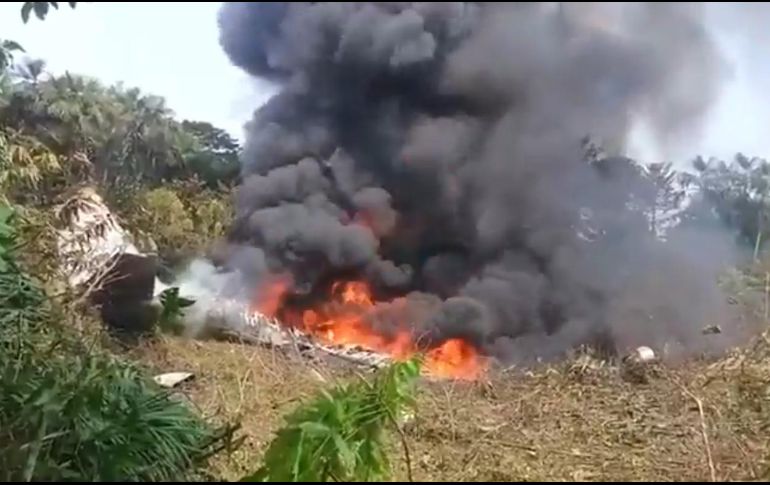 Los aviones Hércules C-130 de Fuerzas Armadas son uno de los modelos más usados en el mundo por fuerzas aéreas para el transporte de soldados y material militar. EFE/Rastreo de redes