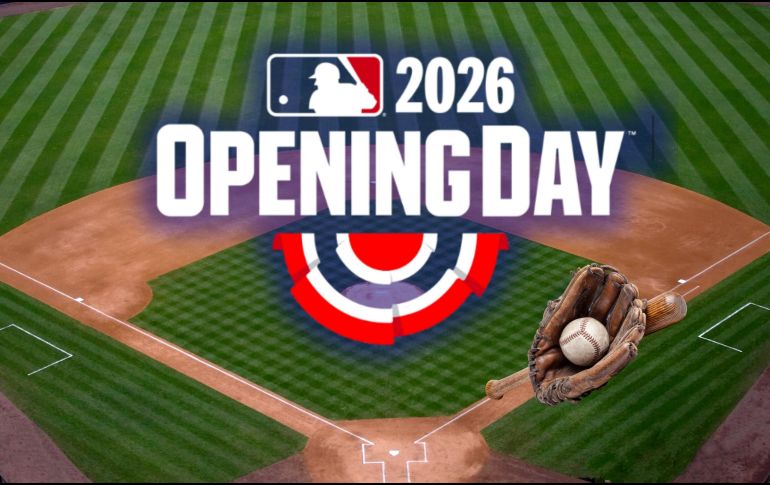 La temporada 2026 de MLB iniciará el 26 de marzo con el tradicional Opening Day. ESPECIAL / CANVA y MLB