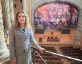 Laura Ayala, curadora de la muestra “Correspondencias: Orozco-Eisenstein”. EL INFORMADOR/ A. Navarro