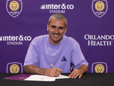 "Estoy muy ilusionado de comenzar este nuevo capítulo de mi carrera con el Orlando City", expresó Griezmann en declaraciones a los medios oficiales. EFE / M. Thor