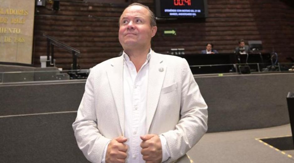 Alberto Maldonado Chavarín, diputado federal por Jalisco, llevó la problemática del agua en el AMG a la federación. ESPECIAL