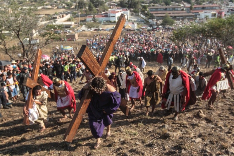 La Judea de San Martín de las Flores es una de las más importantes del país y atrae a una audiencia de alrededor de 100 mil personas. EL INFORMADOR / ARCHIVO&nbsp;