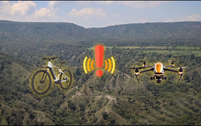 Buscan someter a consulta pública un nuevo programa de manejo en el que se regule el uso de estos equipos en el Bosque La Primavera. EL INFORMADOR / ARCHIVO