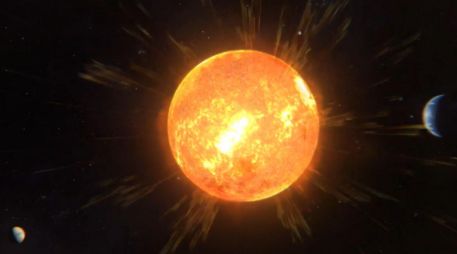 Este tipo de evento natural se origina a partir de erupciones en la superficie del Sol, conocidas como eyecciones de masa coronal. X/@NASASun