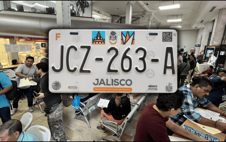 La prórroga para el cambio de placas aplica exclusivamente para quienes participaron en el programa de Paquetazo 3x1 implementado durante el 2025. ESPECIAL/Gobierno de Jalisco