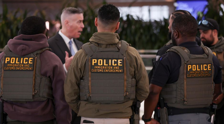 El juicio contra ICE está programado para el 26 de mayo ante un juez del distrito Sur de Nueva York. EFE/EPA/S. YENESEL