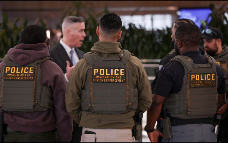 El juicio contra ICE está programado para el 26 de mayo ante un juez del distrito Sur de Nueva York. EFE/EPA/S. YENESEL