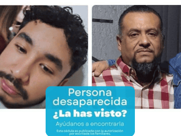 Cualquier información que pueda ayudar a dar con el paradero de Carlos y David las personas pueden comunicarse de manera anónima al teléfono 33 3145 6314 a la Comisión de Búsqueda del Estado de Jalisco. ESPECIAL