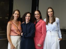 Aldara Alonso, Vanessa Coppel, Alejandra Morales y Gabriela Moreno