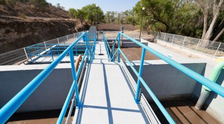 Esta  planta aportará al saneamiento de aguas que recorren los cauces y ríos hasta la presa Calderón. CORTESÍA