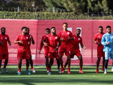 El mediocampista, Morgan Mathelon, destacó el valor de este encuentro para un equipo que combina el fútbol con la vida laboral cotidiana. EL INFORMADOR/ A. NAVARRO.