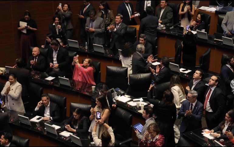 En lo general, la reforma contó con 87 votos a favor y 41 en contra. SUN/G. Pano