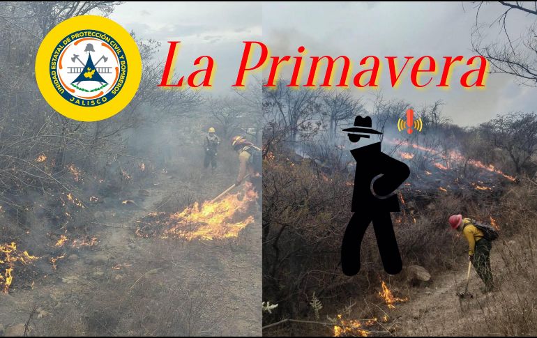 La conlcusión sobre si el incendio en La Primavera fue accidental o incidental, tardará al menos una semana más. ESPECIAL / FACEBOOK Protección Civil Jalisco