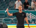 Alexander Zverev disputará su semifinal 25 en este tipo de torneos ante Jannik Sinner. EFE/ A. Boal.