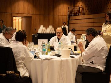 El evento, que se lleva a cabo en Tequila Lab desde, reúne a un panel de 15 jueces provenientes de México, Estados Unidos y Asia. ESPECIAL