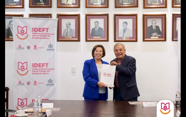 IDEFT fortalece alianzas para impulsar capacitación y competitividad en Jalisco. CORTESÍA