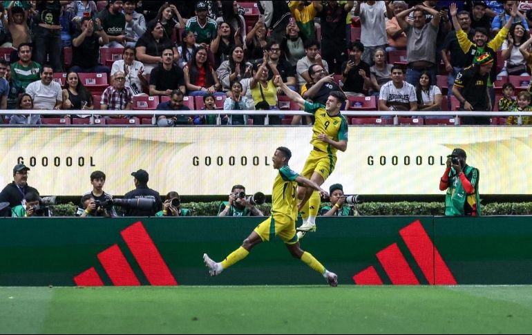 Con un gol en el primer tiempo de Baylei Cadarmarteri, los ‘Reggae Boyz’ dieron el primer paso en la búsqueda del sueño de regresar a la Copa del Mundo. EL INFORMADOR / A. Navarro