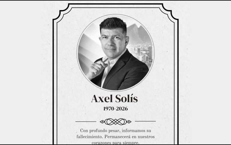 El comunicador Axel Solís dejó huella en el gremio deportivo gracias a su estilo profesional, su constancia informativa y su cercanía con la audiencia a lo largo de casi tres décadas de carrera. X / @axelsolisrmz