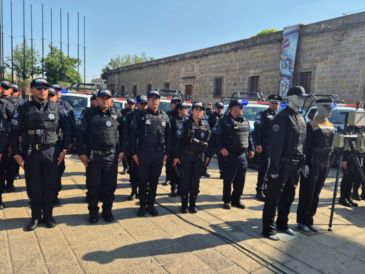 El equipamiento busca mejorar las capacidades operativas y de respuesta de las fuerzas de seguridad en la entidad. EL INFORMADOR / M. Hernández
