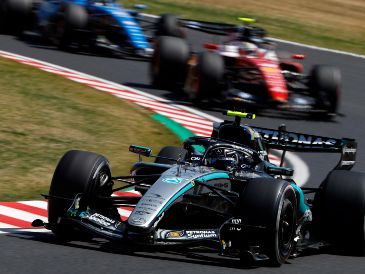 El joven maravilla, Andrea Kimi Antonelli, detuvo el cronómetro de forma espectacular para colocarse en la cima. EFE / F. Robichon