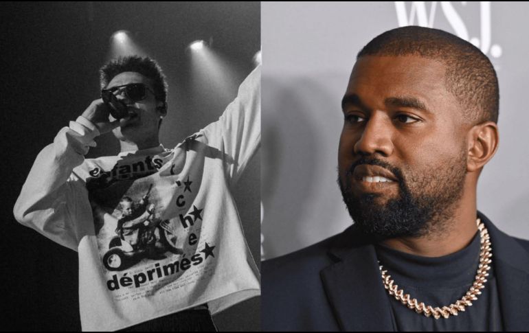 Kanye West y Peso Pluma incorporan en “Last Breath” elementos de música regional mexicana. INSTAGRAM/@pesopluma/AFP/ARCHIVO/ESPECIAL