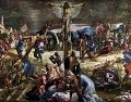 «Entonces Jesús, dando de nuevo un fuerte grito, expiró». WIKIPEDIA/«Crucifixión de Jesús», de Tintoretto
