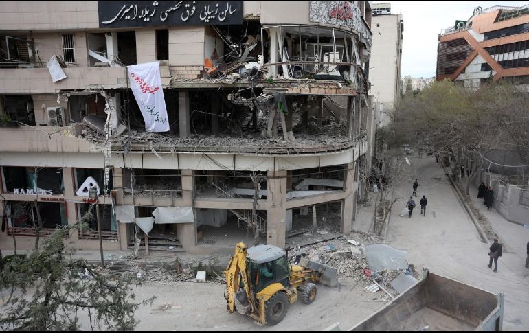 Esta nueva oleada de ataques se produce en medio de conversaciones indirectas entre Washington y Teherán, con la mediación de Pakistán. EFE/EPA/A. Taherkenareh