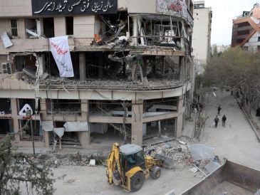 Esta nueva oleada de ataques se produce en medio de conversaciones indirectas entre Washington y Teherán, con la mediación de Pakistán. EFE/EPA/A. Taherkenareh