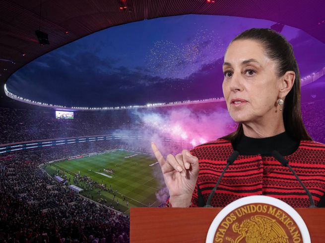 Claudia Sheinbaum aseguró que el partido amistoso México vs Portugal, que se jugó el sábado pasado en la reinauguración del Estadio Azteca, ofreció un primer ensayo exitoso rumbo al Mundial 2026. ESPECIAL, EFE / M. Guzmán e IMAGO7