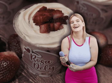 Carmiña Castro genera contenido en redes sociales gracias a su negocio de repostería. ESPECIAL/Instagram @rosadelyy_