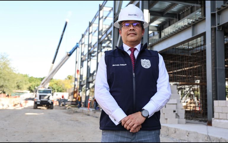 La obra mantiene protocolos de control de calidad que abarcan desde el análisis de materiales hasta la supervisión de cada etapa constructiva. EL INFORMADOR/ A. Navarro